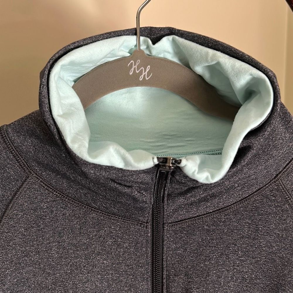 Lucy Gray Fitted Activewear Jacket - image 2